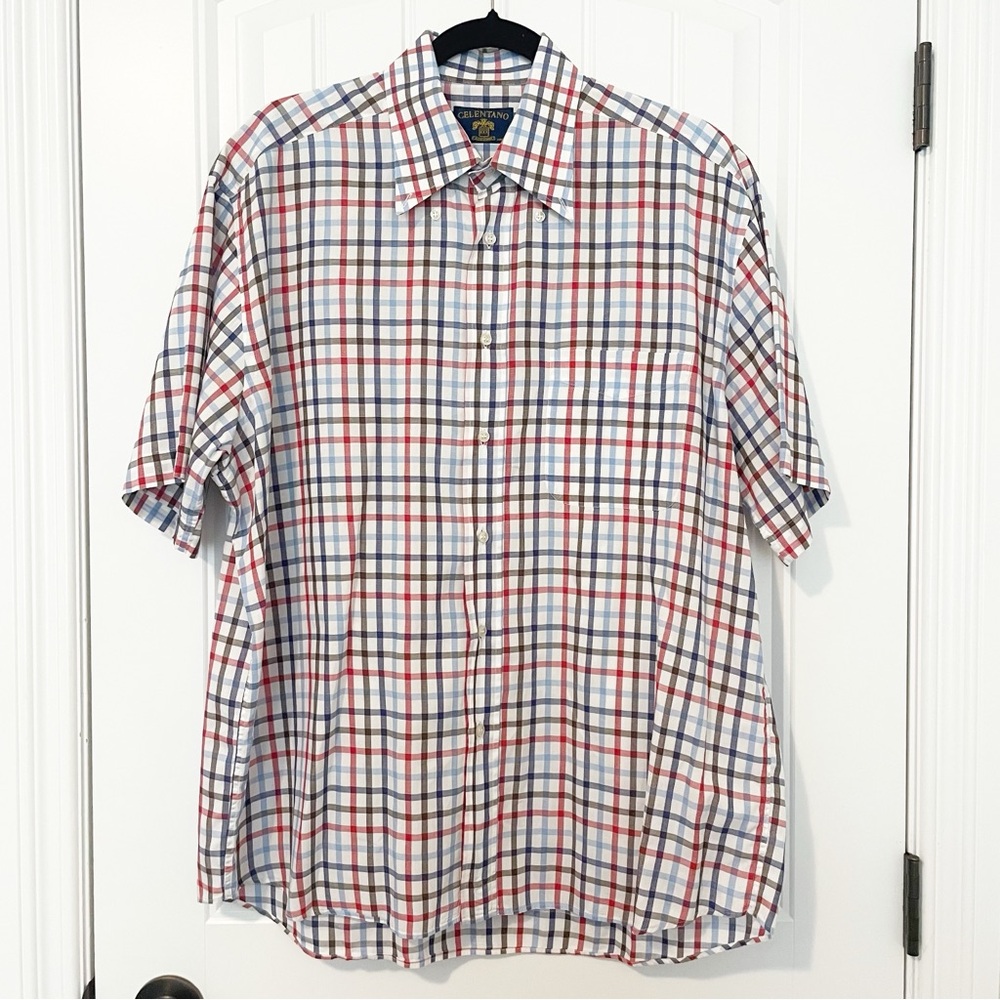 Celentano Sorrento Shortsleeved Button up Shirt Size 18/45